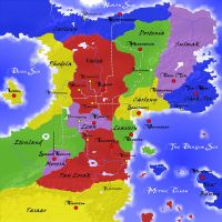 Political map (fourth age)